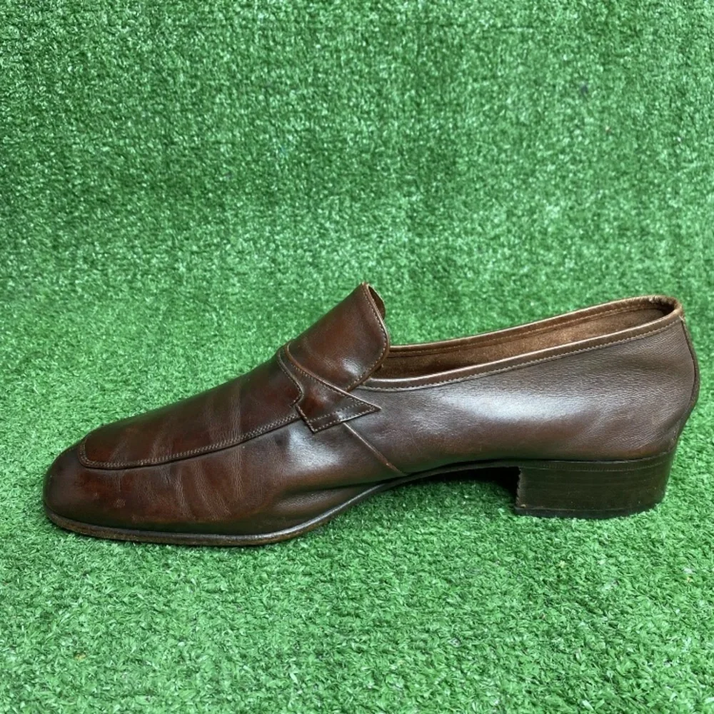 Bally Vintage‎ Men's Brown Loafers Size 9 EEE Switzerland Made